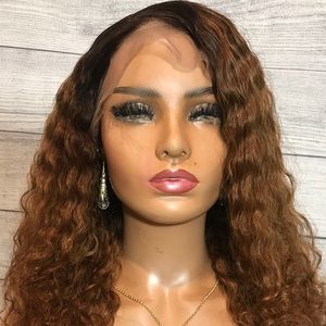 18” Full Perimeter Lace Human Hair Wig